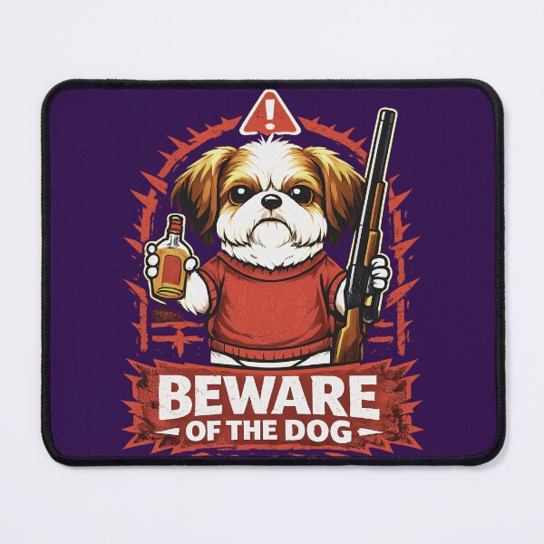 Item preview, Beware of the Dog designed and sold by Cathedral of Curiosity.