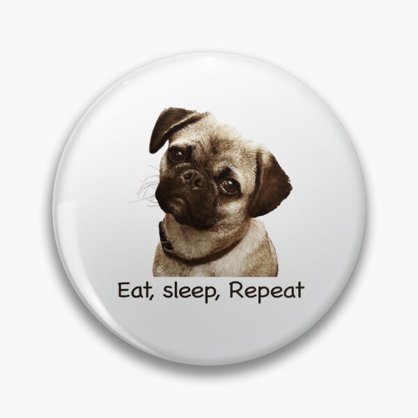 Item preview, Pug Eat sleep repeat Proceeds go to animal charities rescues designed and sold by AnimalFriends1.
