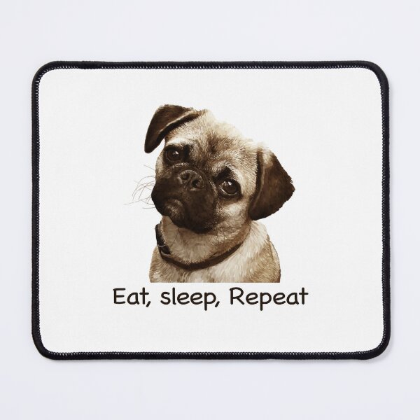 Item preview, Pug Eat sleep repeat Proceeds go to animal charities rescues designed and sold by AnimalFriends1.