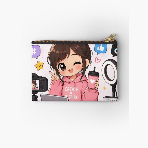 Item preview, Cute Kawaii Content Creator designed and sold by zoumhane.