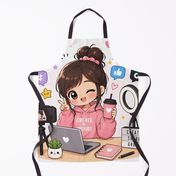 Item preview, Cute Kawaii Content Creator designed and sold by zoumhane.
