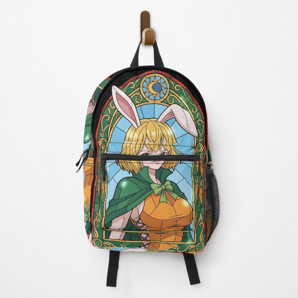 Item preview, Carrot One Piece Emerald Stained Glass Bunny designed and sold by mildaclairmo.