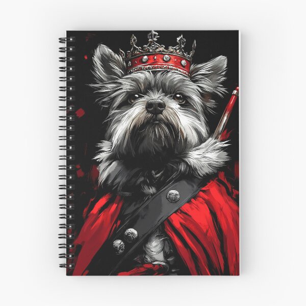 Item preview, Yorkshire Terrier Dog Crimson Warrior Royal Gothic Fantasy designed and sold by earlobejerk.