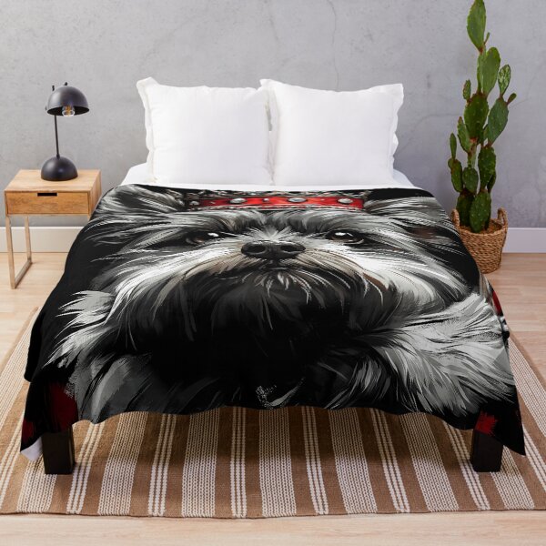 Item preview, Yorkshire Terrier Dog Crimson Warrior Royal Gothic Fantasy designed and sold by earlobejerk.