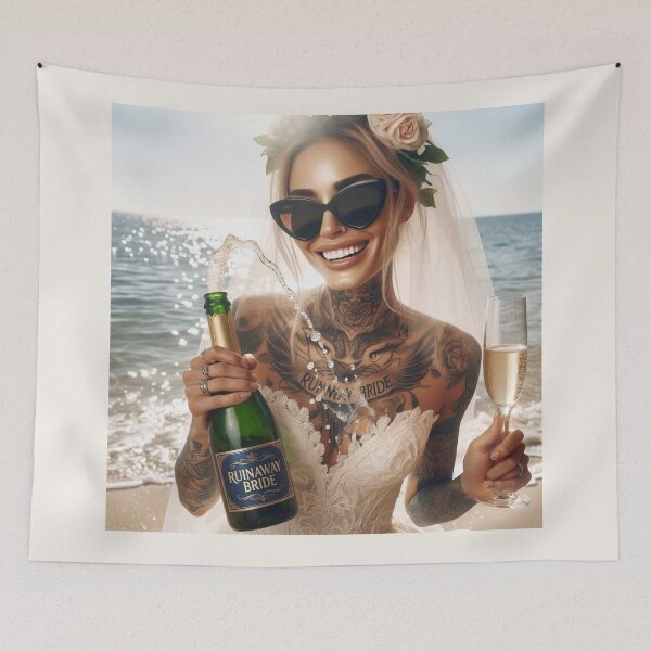 Item preview, Rocker Bride Champagne Party designed and sold by Voodoo Store Paranormal Collections.