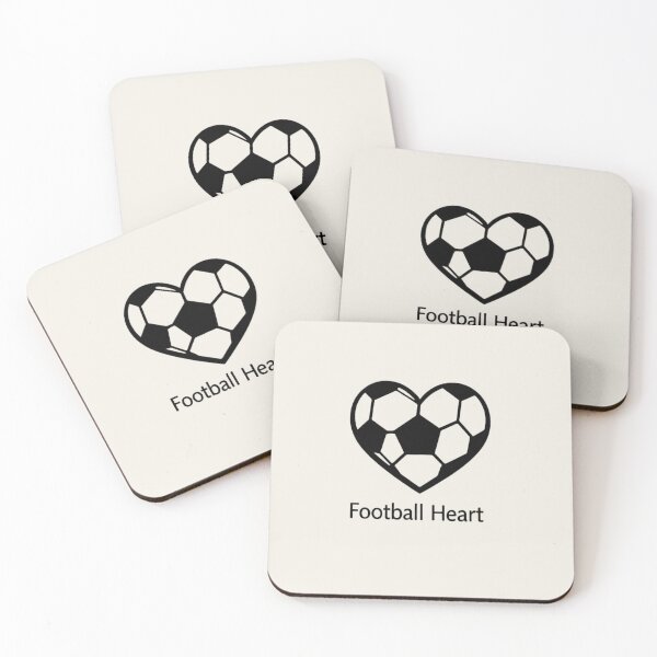 Item preview, Football Heart Minimalist Soccer Lover T-Shirt designed and sold by ArthUpscale.