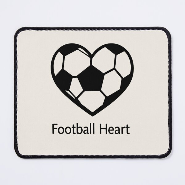 Item preview, Football Heart Minimalist Soccer Lover T-Shirt designed and sold by ArthUpscale.