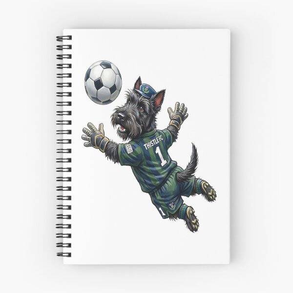 Item preview, Scottie Soccer Goal Keeper designed and sold by LightPaintress.