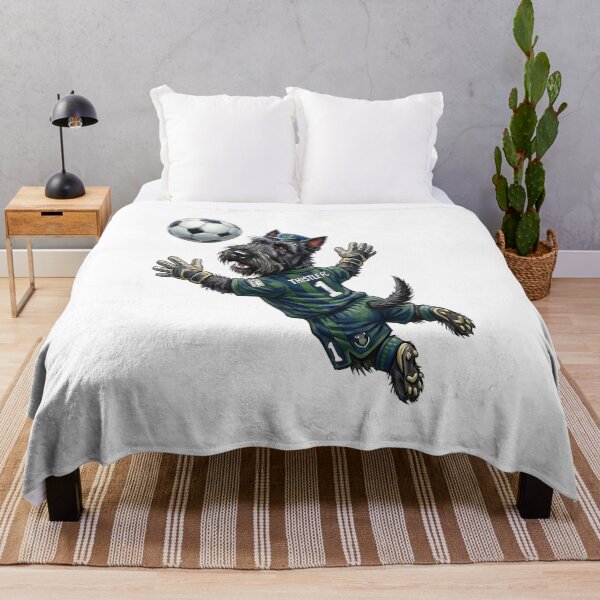 Item preview, Scottie Soccer Goal Keeper designed and sold by LightPaintress.