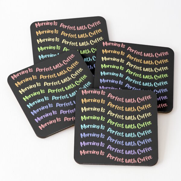 Item preview, Morning Is Perfect With Coffee. designed and sold by Dinasshop.