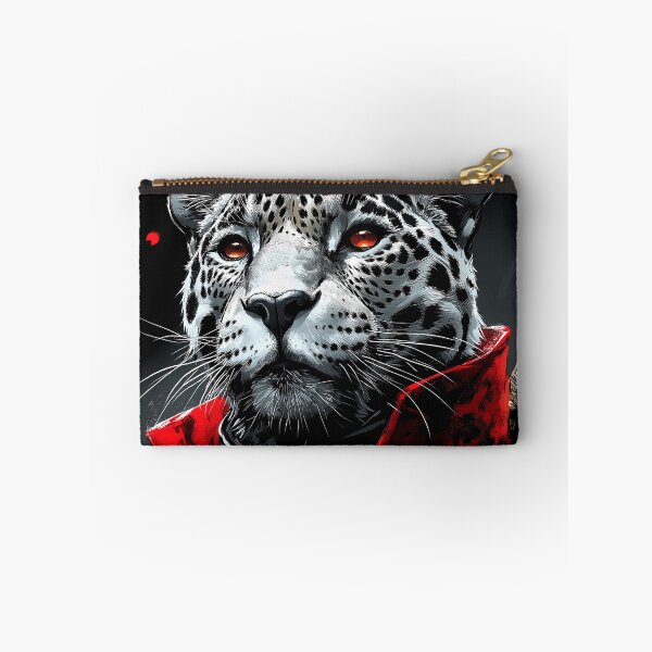 Item preview, Jaguars wild animal crimson warrior red cloak royal gaze designed and sold by earlobejerk.