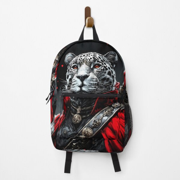Item preview, Jaguars wild animal crimson warrior red cloak royal gaze designed and sold by earlobejerk.