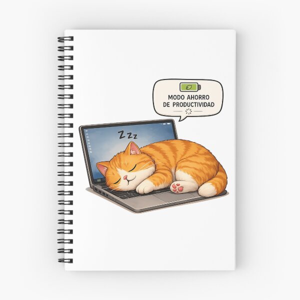 Item preview, If your productivity had a feline supervisor, it would probably be this one. designed and sold by Opps-diseño.