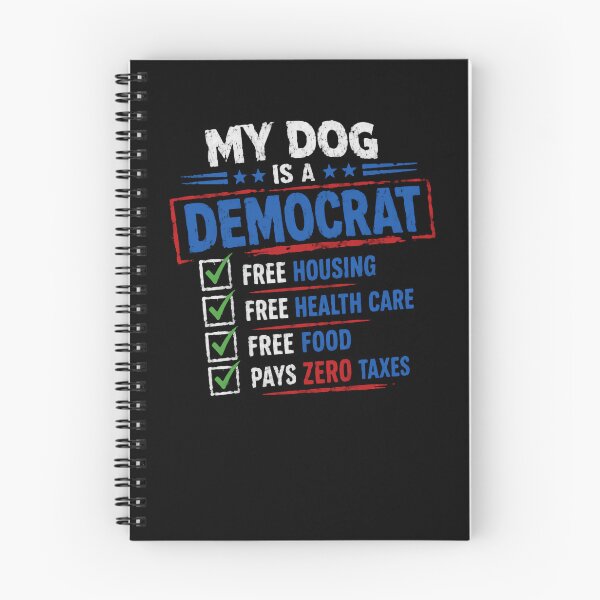 Item preview, My Dog Is A Democrat Political Humor Dog Owner designed and sold by RetroMini2026.