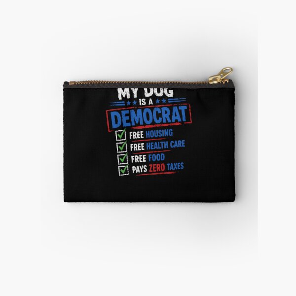 Item preview, My Dog Is A Democrat Political Humor Dog Owner designed and sold by RetroMini2026.