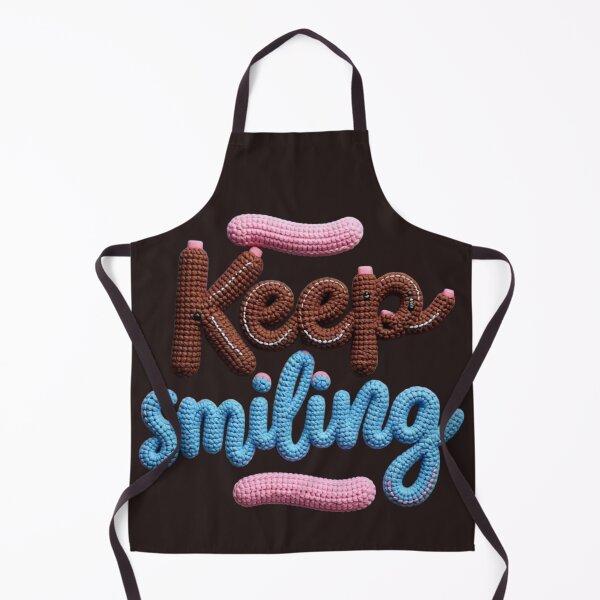 Item preview, keep smiling typographic plush br colorful typographic plush design designed and sold by SmashingDeals.