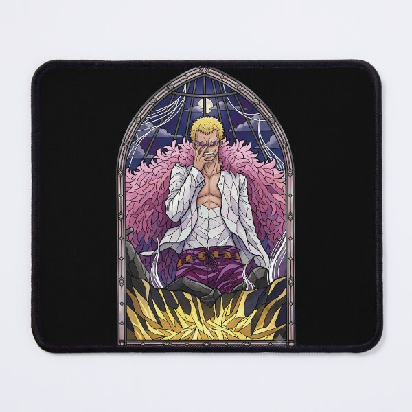 Item preview, Donquixote Doflamingo One Piece Moonlit Stained Glass Boss designed and sold by mildaclairmo.