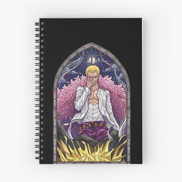 Item preview, Donquixote Doflamingo One Piece Moonlit Stained Glass Boss designed and sold by mildaclairmo.