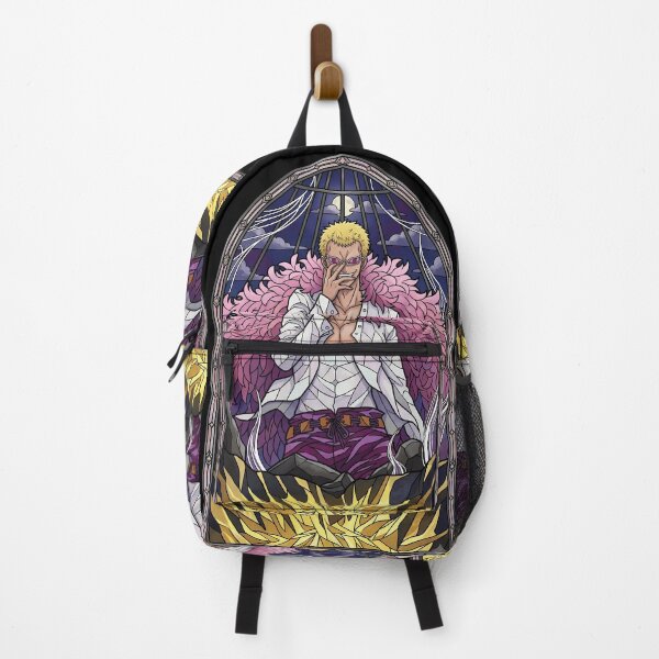 Item preview, Donquixote Doflamingo One Piece Moonlit Stained Glass Boss designed and sold by mildaclairmo.
