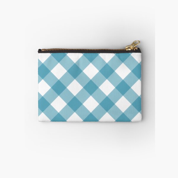 Item preview, Watercolor checked patterns- Blue designed and sold by Pattern Pie.