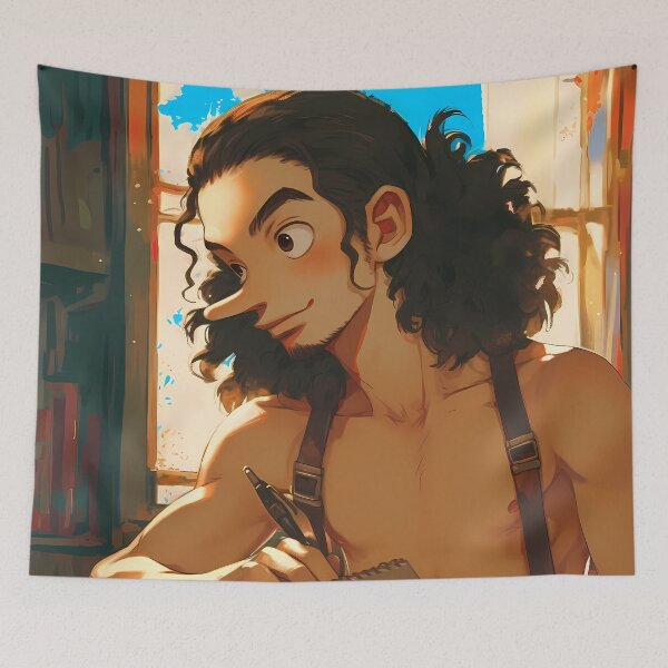 Item preview, Usopp One Piece Sunlit Artist Room Moment designed and sold by BrianRayan.