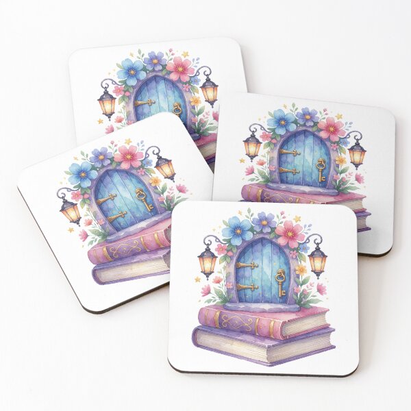 Item preview, Book House Fairy Library Cottagecore designed and sold by AillustriaAK.