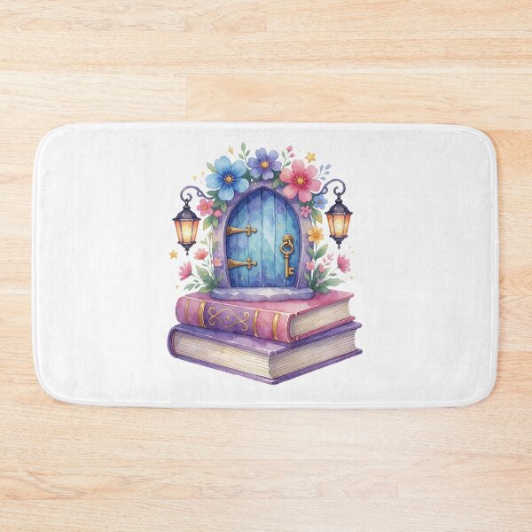 Item preview, Book House Fairy Library Cottagecore designed and sold by AillustriaAK.
