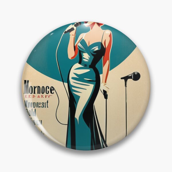 Item preview, Cinema - Glamorous 1950s Singer, Hollywood Icon designed and sold by Beat-It.