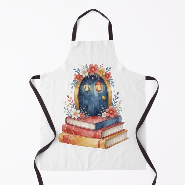 Item preview, Book House Fairy Library Cottagecore designed and sold by AillustriaAK.
