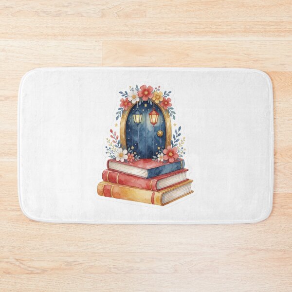 Item preview, Book House Fairy Library Cottagecore designed and sold by AillustriaAK.