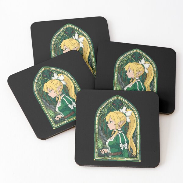 Item preview, Leafa Sword Art Online Forest Blade Stained Glass designed and sold by mildaclairmo.