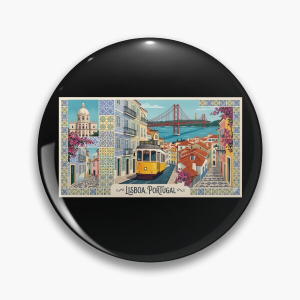 Item preview, Lisbon Portugal Vintage Travel Poster Tram 28 designed and sold by PauloCostaDias.