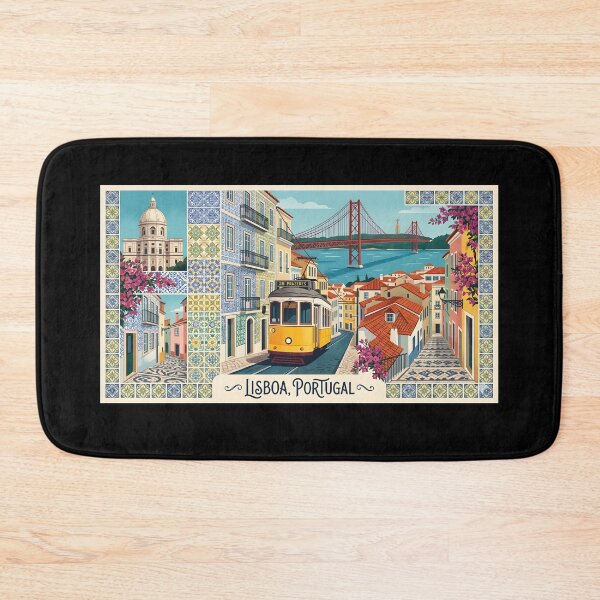 Item preview, Lisbon Portugal Vintage Travel Poster Tram 28 designed and sold by Paulo Costa Dias.