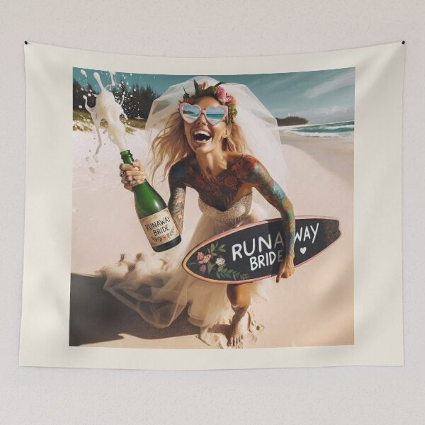 Artikelvorschau, Rocker Bride Champagne Beach entworfen und verkauft von Voodoo Store Paranormal Collections.