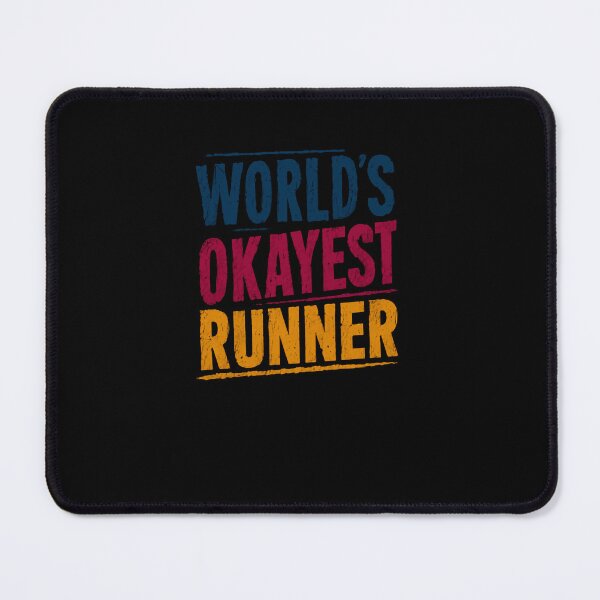Item preview, World's Okayest Runner Running Hobby Athlete Gift designed and sold by RetroMini2026.