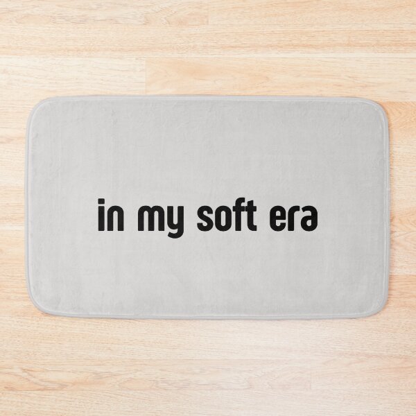 Item preview, In My Soft Era – Minimal Black Aesthetic Typography designed and sold by alaa9898.