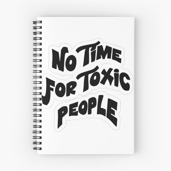 Item preview, ?✨ No Time For Toxic People – Positive Typography Quote Design designed and sold by MAStrends.