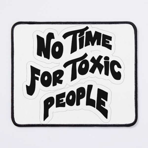 Item preview, ?✨ No Time For Toxic People – Positive Typography Quote Design designed and sold by MAStrends.