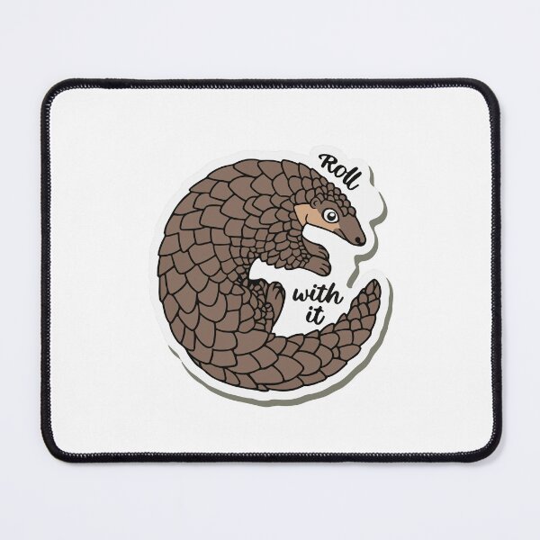 Item preview, Pangolin Wisdom Quote designed and sold by NiftyWrx.