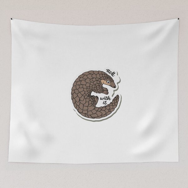Item preview, Pangolin Wisdom Quote designed and sold by NiftyWrx.