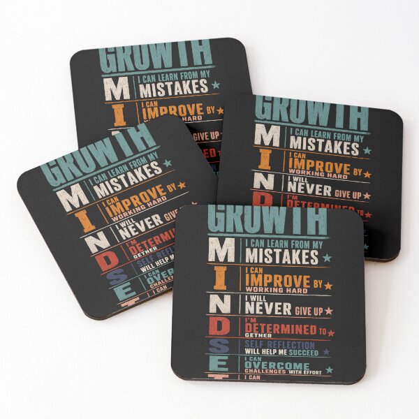 Item preview, Growth Mindset Motivational Personal Growth Self Improvement Inspiration designed and sold by RetroMini2026.