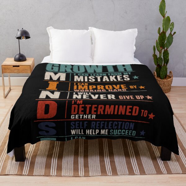 Item preview, Growth Mindset Motivational Personal Growth Self Improvement Inspiration designed and sold by RetroMini2026.