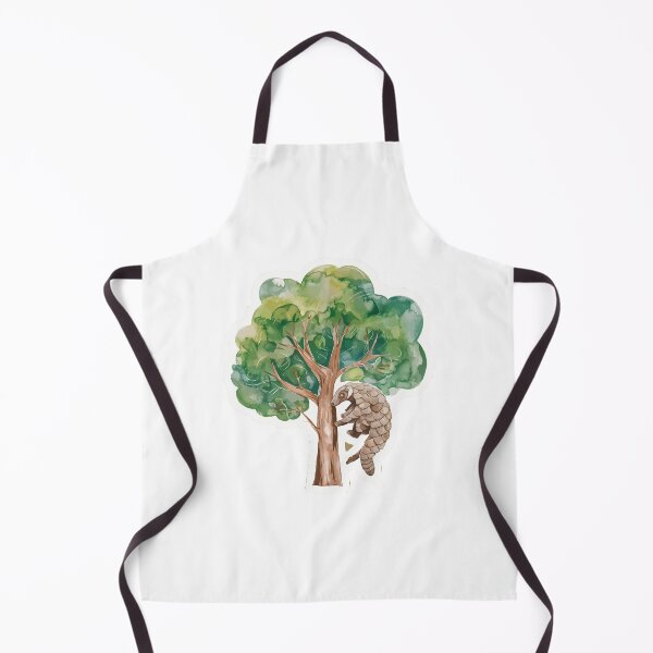 Item preview, Whimsical Pangolin Tree Illustration designed and sold by NiftyWrx.