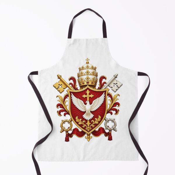 Item preview, Holy Spirit Papal Shield designed and sold by syotos-ai.