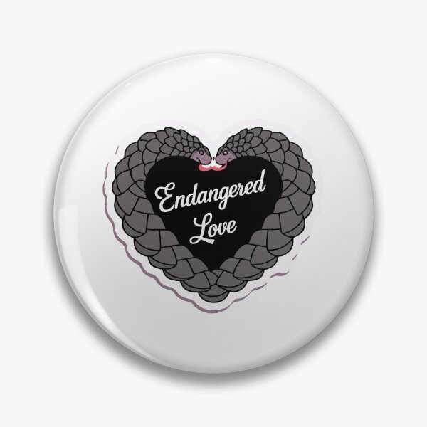 Item preview, Pangolin Heart Quote designed and sold by NiftyWrx.