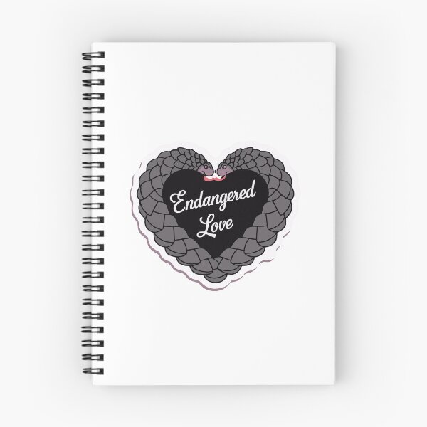 Item preview, Pangolin Heart Quote designed and sold by NiftyWrx.