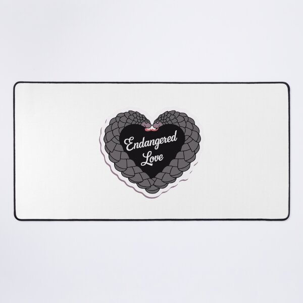 Item preview, Pangolin Heart Quote designed and sold by NiftyWrx.