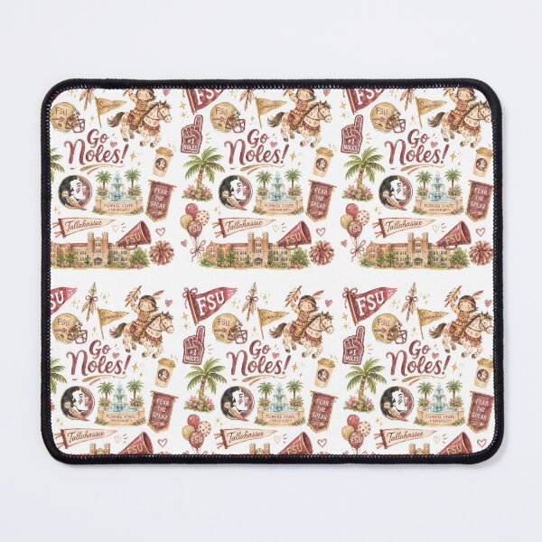 Item preview, Go Noles | FSU Watercolor Print designed and sold by CozyTideClub.
