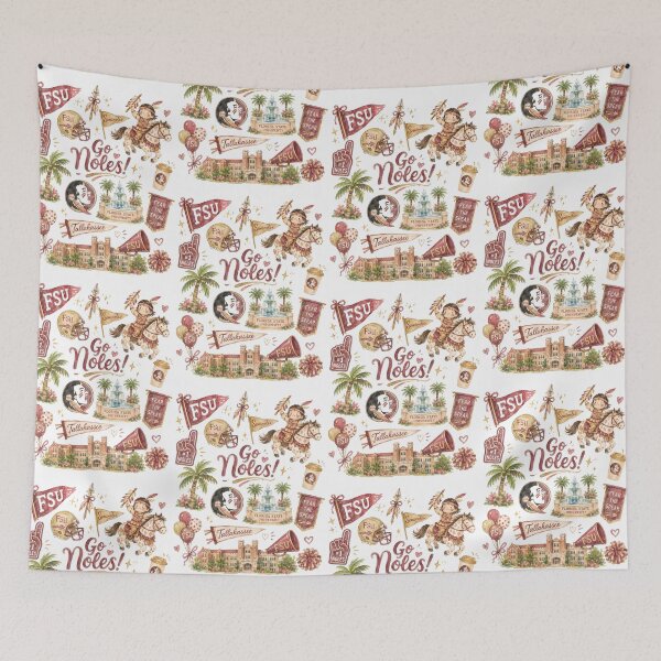 Item preview, Go Noles | FSU Watercolor Print designed and sold by CozyTideClub.