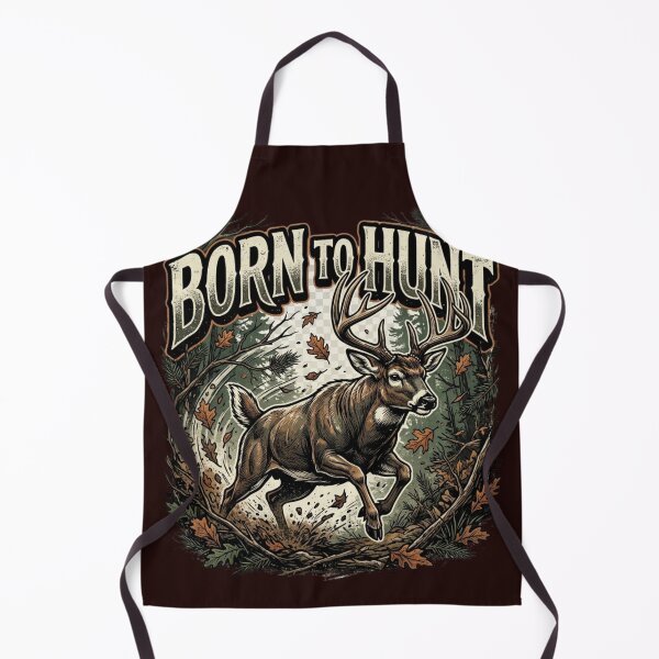 Item preview, Born To Hunt Vintage Running Whitetail Buck T-Shirt designed and sold by PACS0011.